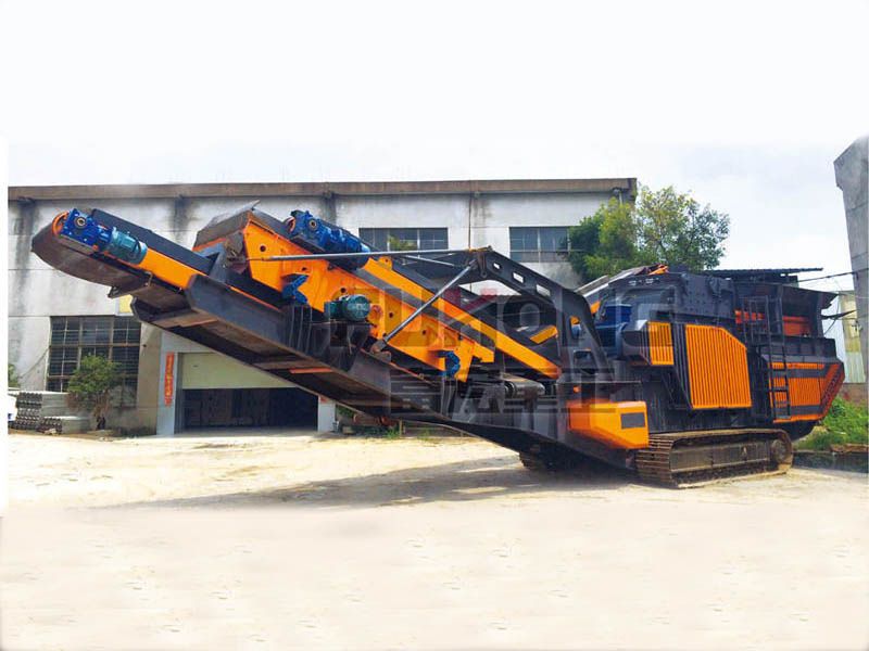移動錘式破碎機-履帶式